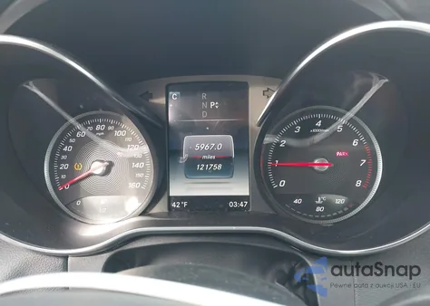 2017 Mercedes-Benz C 300 4Matic from USA, damaged, VIN WDDWF4KB8HR237427